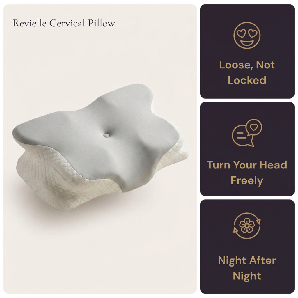 Revielle Pillow — 1 Pillow + Satin Sleep Mask