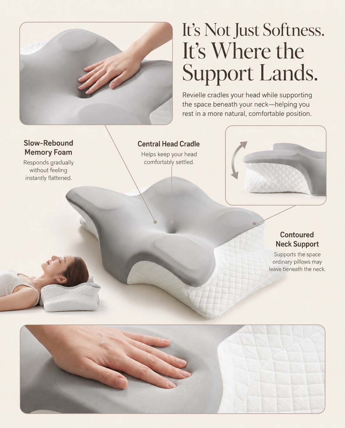 Revielle Cervical Pillow